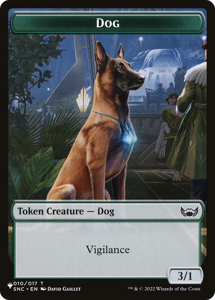 Shapeshifter // Dog Double-Sided Token [The List] | Total Play