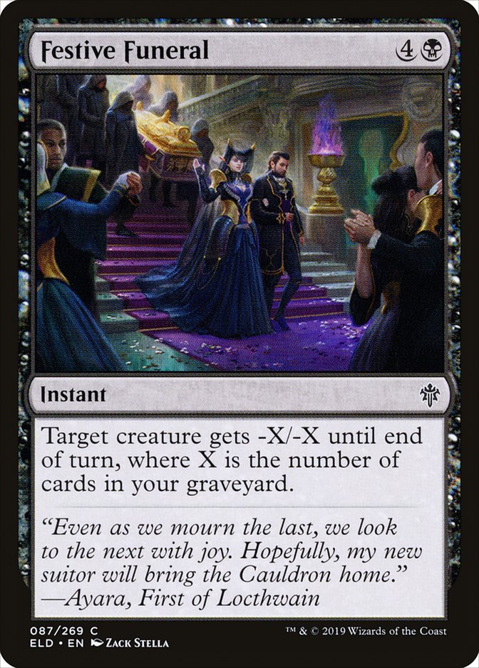 Festive Funeral [Throne of Eldraine] | Total Play