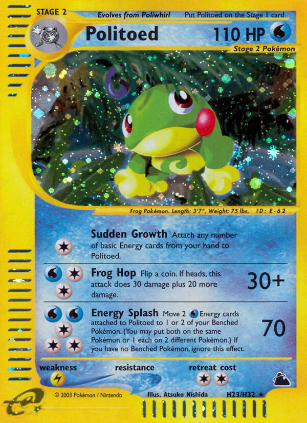 Politoed (H23/H32) [Skyridge] | Total Play