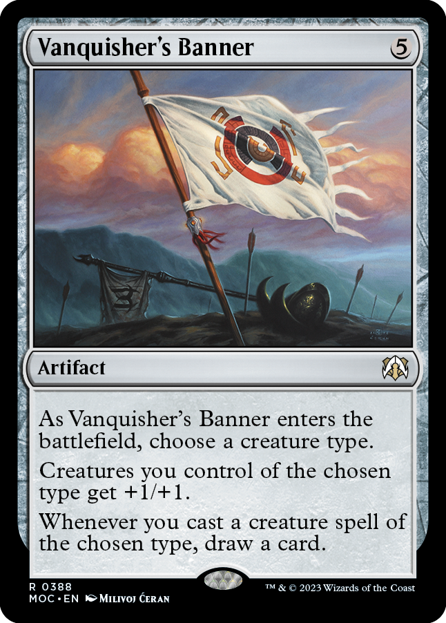 Vanquisher's Banner [March of the Machine Commander] | Total Play