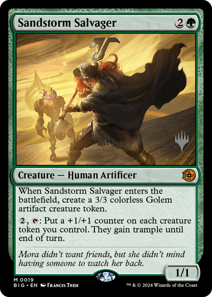 Sandstorm Salvager [Outlaws of Thunder Junction: The Big Score Promos] | Total Play