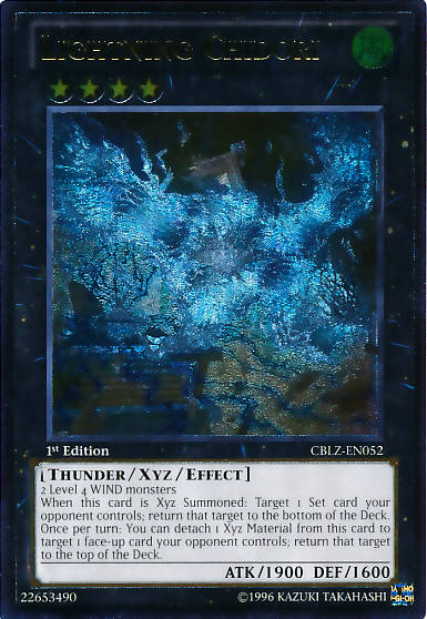 Lightning Chidori [CBLZ-EN052] Ultimate Rare | Total Play