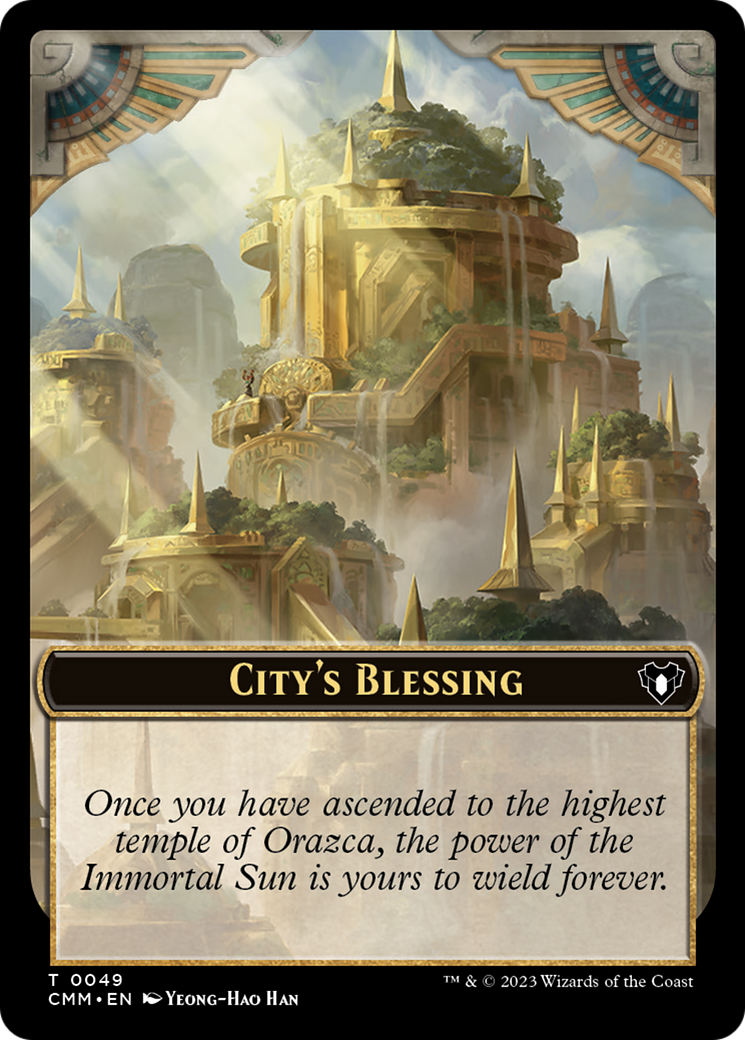 City's Blessing Token [Commander Masters Tokens] | Total Play