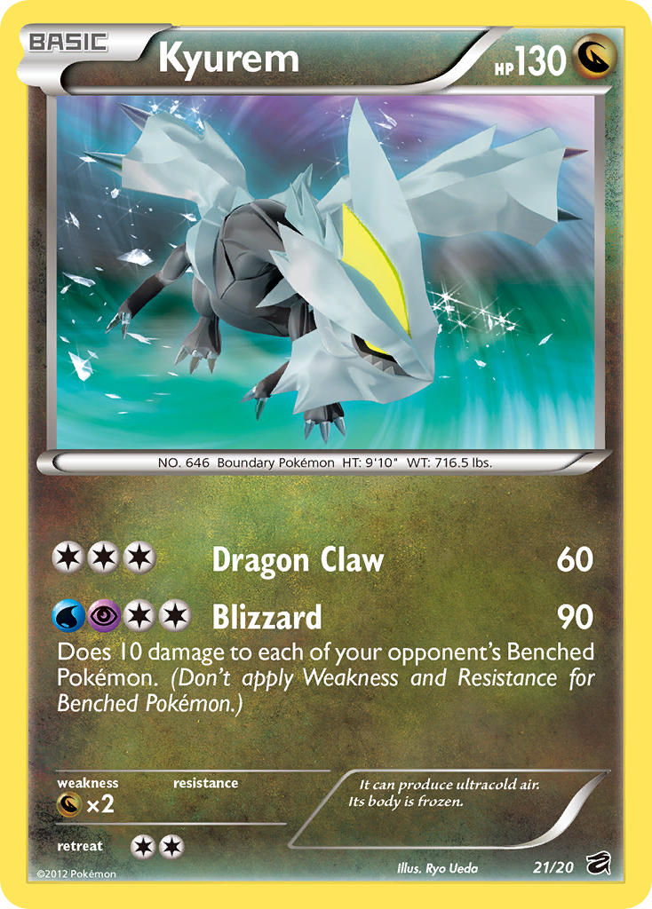 Kyurem (21/20) [Black & White: Dragon Vault] | Total Play