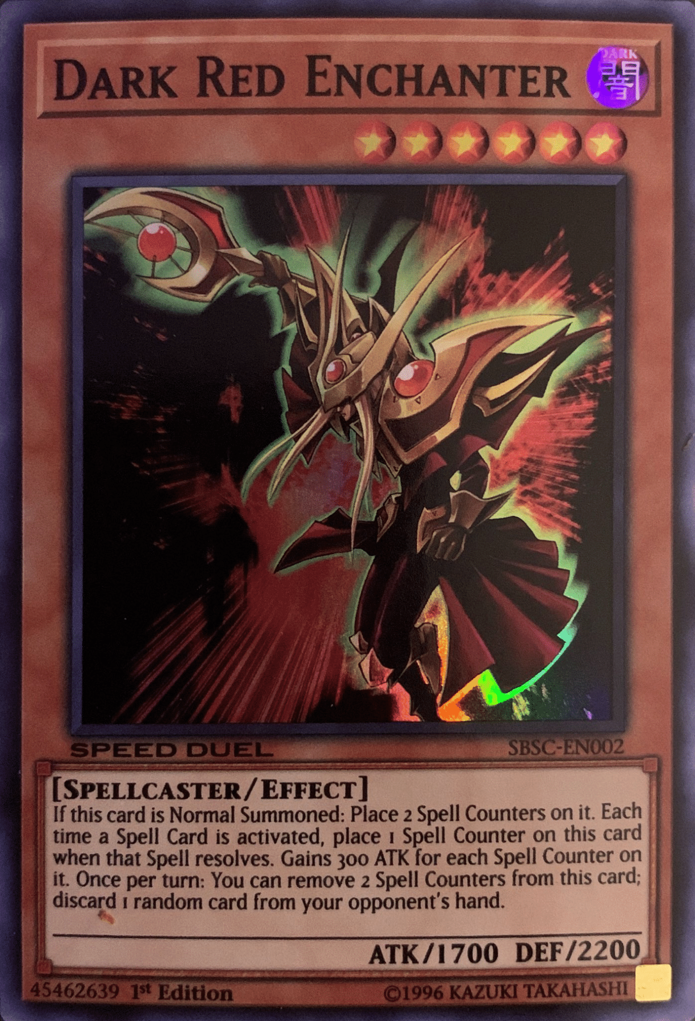 Dark Red Enchanter [SBSC-EN002] Super Rare | Total Play