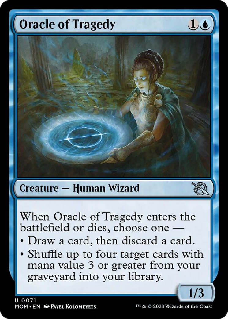 Oracle of Tragedy [March of the Machine] | Total Play