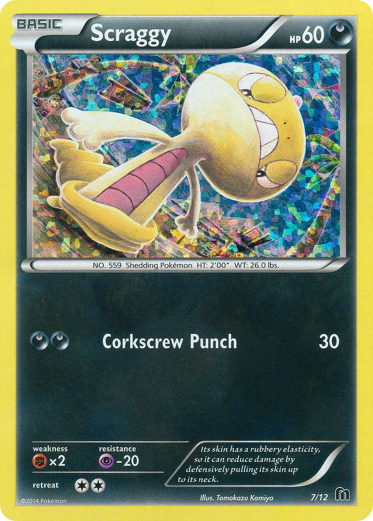 Scraggy (7/12) [McDonald's Promos: 2016 Collection] | Total Play