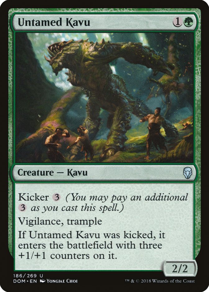 Untamed Kavu [Dominaria] | Total Play