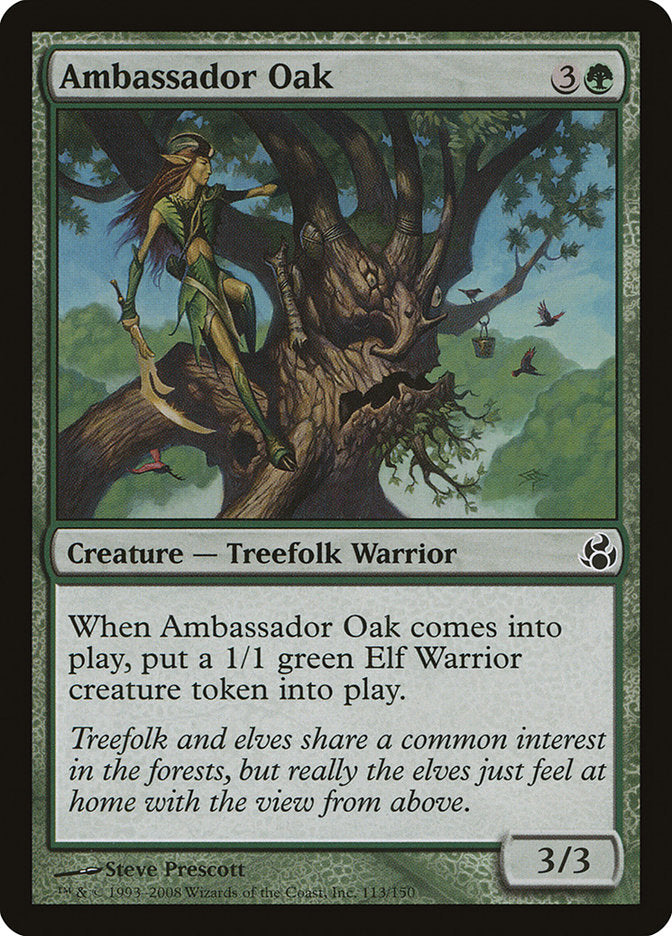 Ambassador Oak (Oversized) [Oversize Cards] | Total Play