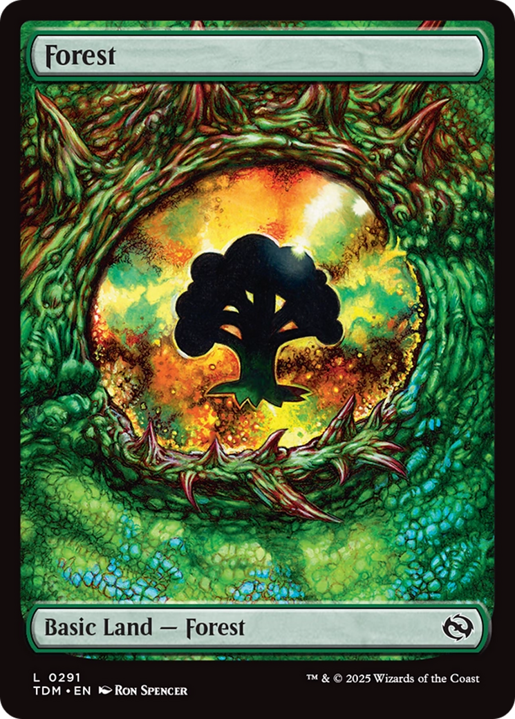 Forest (0291) [Tarkir: Dragonstorm] | Total Play