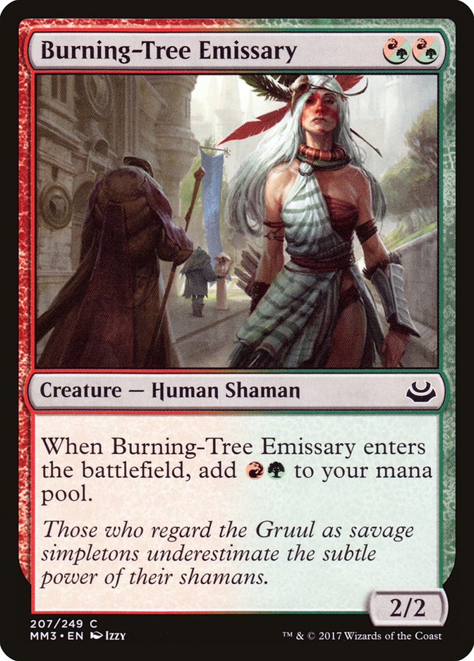 Burning-Tree Emissary [Modern Masters 2017] | Total Play