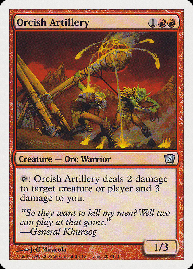Orcish Artillery [Ninth Edition] | Total Play