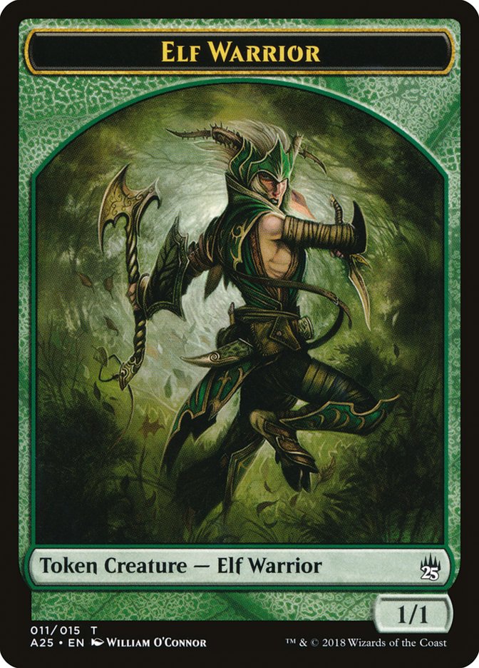 Elf Warrior Token [Masters 25 Tokens] | Total Play