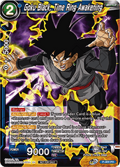 Goku Black, Time Ring Awakening (Unison Warrior Series Boost Tournament Pack Vol. 7) (P-369) [Tournament Promotion Cards] | Total Play