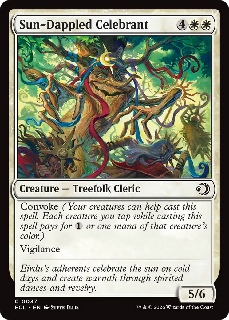 Sun-Dappled Celebrant [Lorwyn Eclipsed] | Total Play