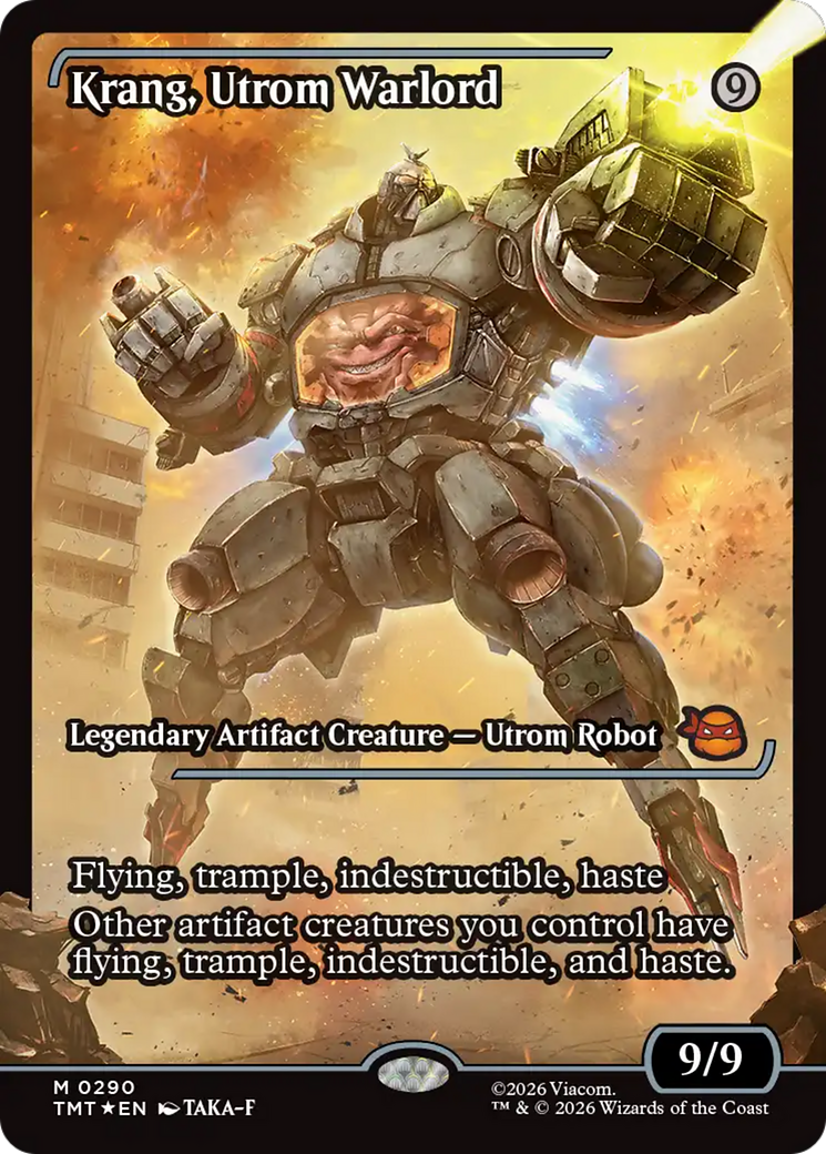 Krang, Utrom Warlord (Showcase) [Teenage Mutant Ninja Turtles] | Total Play