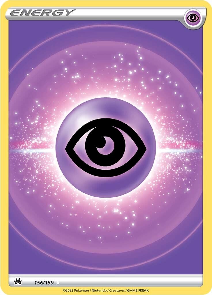 Psychic Energy (156/159) (Texture Full Art) [Sword & Shield: Crown Zenith] | Total Play