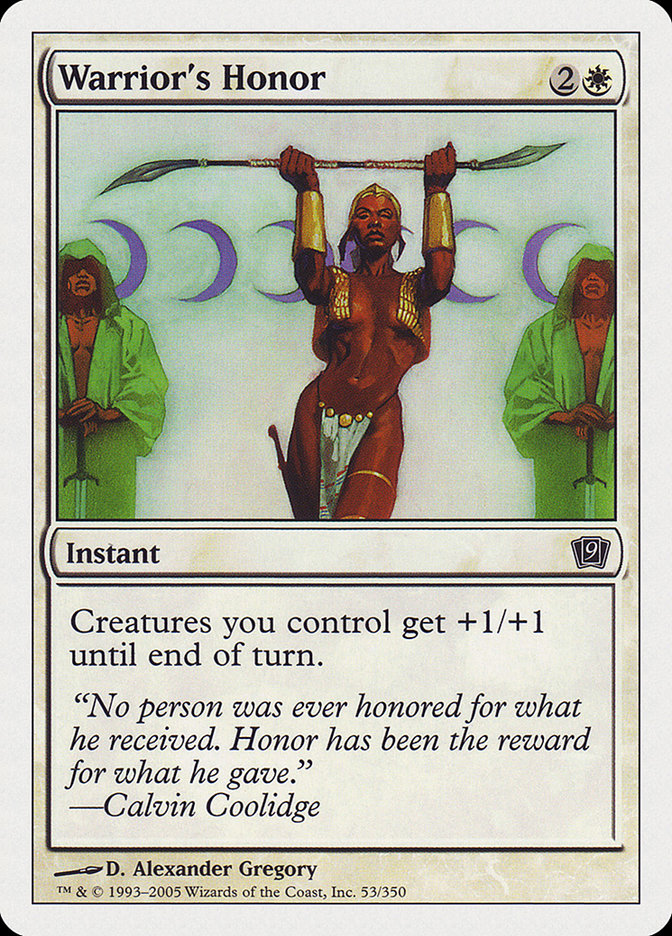 Warrior's Honor [Ninth Edition] | Total Play