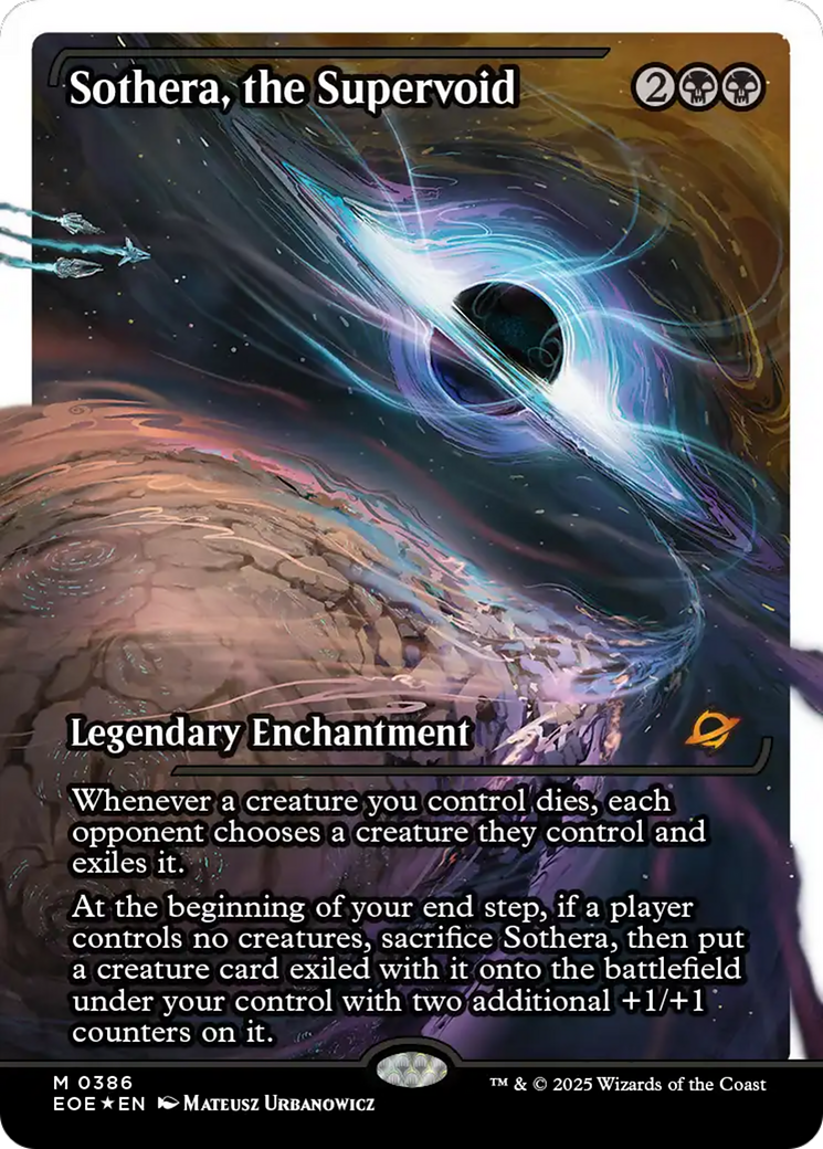 Sothera, the Supervoid (Fracture Foil) [Edge of Eternities] | Total Play