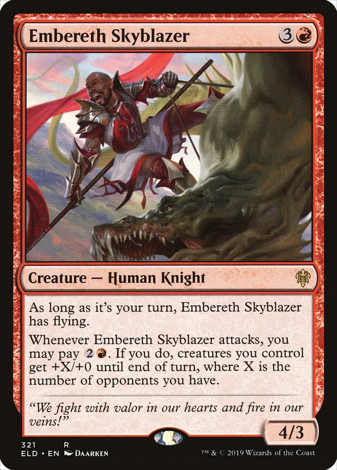 Embereth Skyblazer [Throne of Eldraine] | Total Play