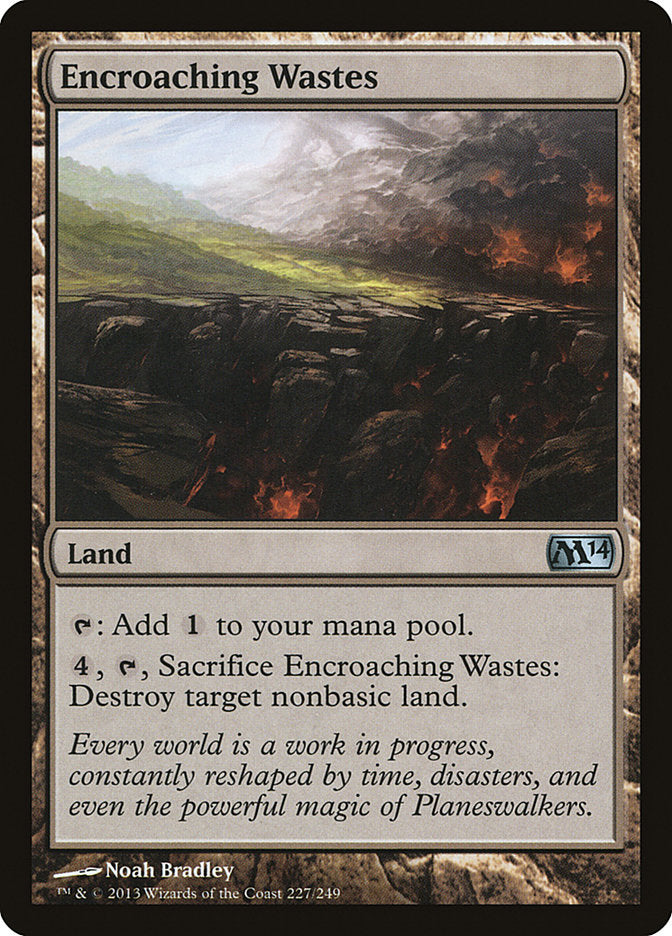 Encroaching Wastes [Magic 2014] | Total Play