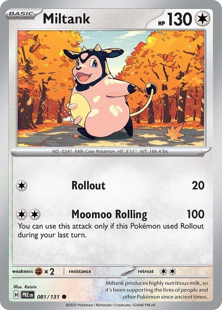 Miltank (081/131) [Scarlet & Violet: Prismatic Evolutions] | Total Play