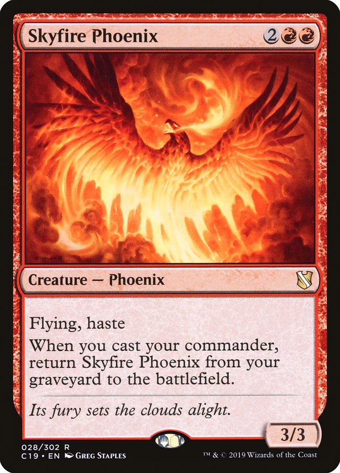 Skyfire Phoenix [Commander 2019] | Total Play