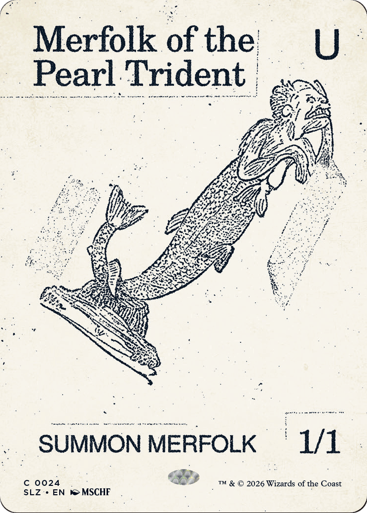 Merfolk of the Pearl Trident (0024) [Secret Lair x MSCHF: The Zeta Set] | Total Play