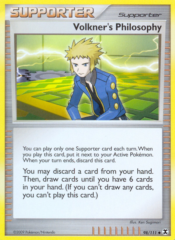 Volkner's Philosophy (98/111) [Platinum: Rising Rivals] | Total Play