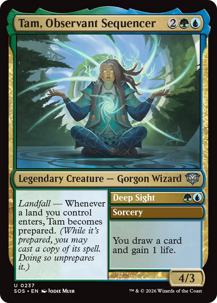 Tam, Observant Sequencer [Secrets of Strixhaven] | Total Play