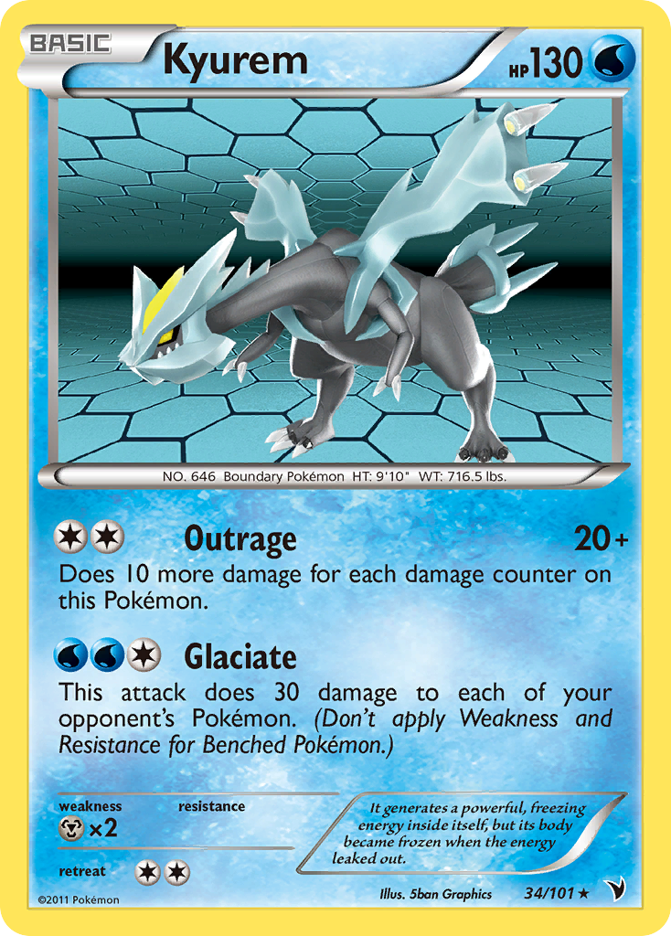 Kyurem (34/101) [Black & White: Noble Victories] | Total Play