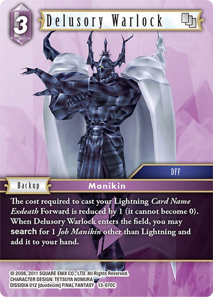 Delusory Warlock [Opus XIII: Crystal Radiance] | Total Play