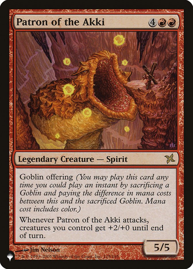 Patron of the Akki [The List] | Total Play