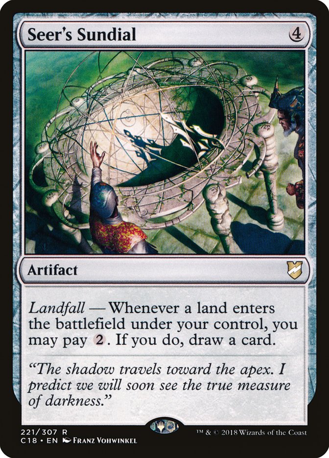 Seer's Sundial [Commander 2018] | Total Play