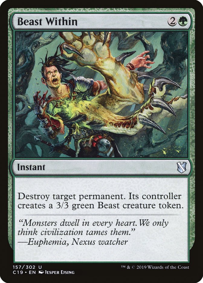 Beast Within [Commander 2019] | Total Play