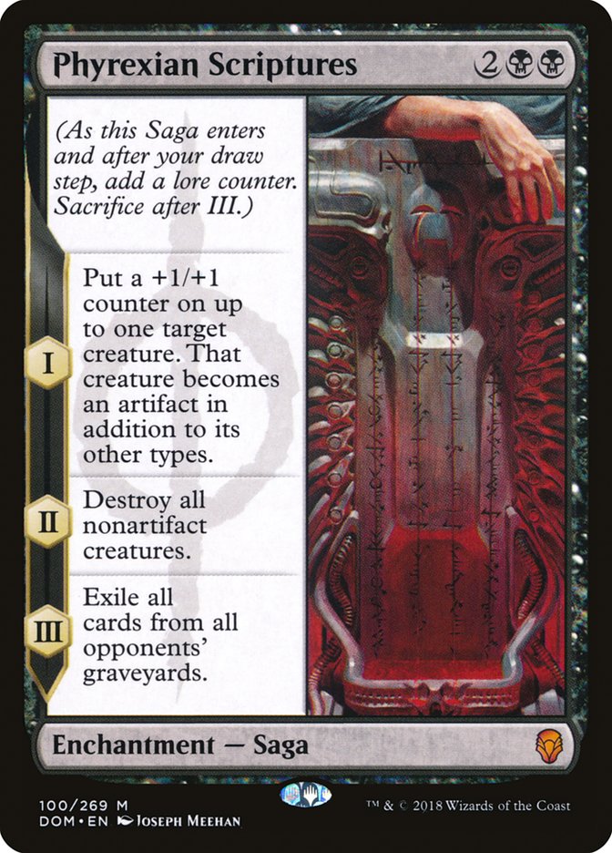 Phyrexian Scriptures [Dominaria] | Total Play