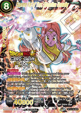 Supreme Kai of Time, Spacetime Unraveler (Card Game Fest 2022) (BT12-154) [Tournament Promotion Cards] | Total Play