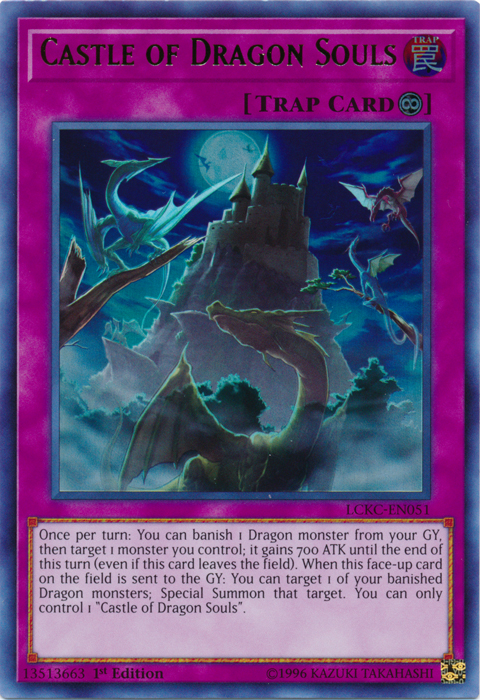 Castle of Dragon Souls [LCKC-EN051] Ultra Rare | Total Play
