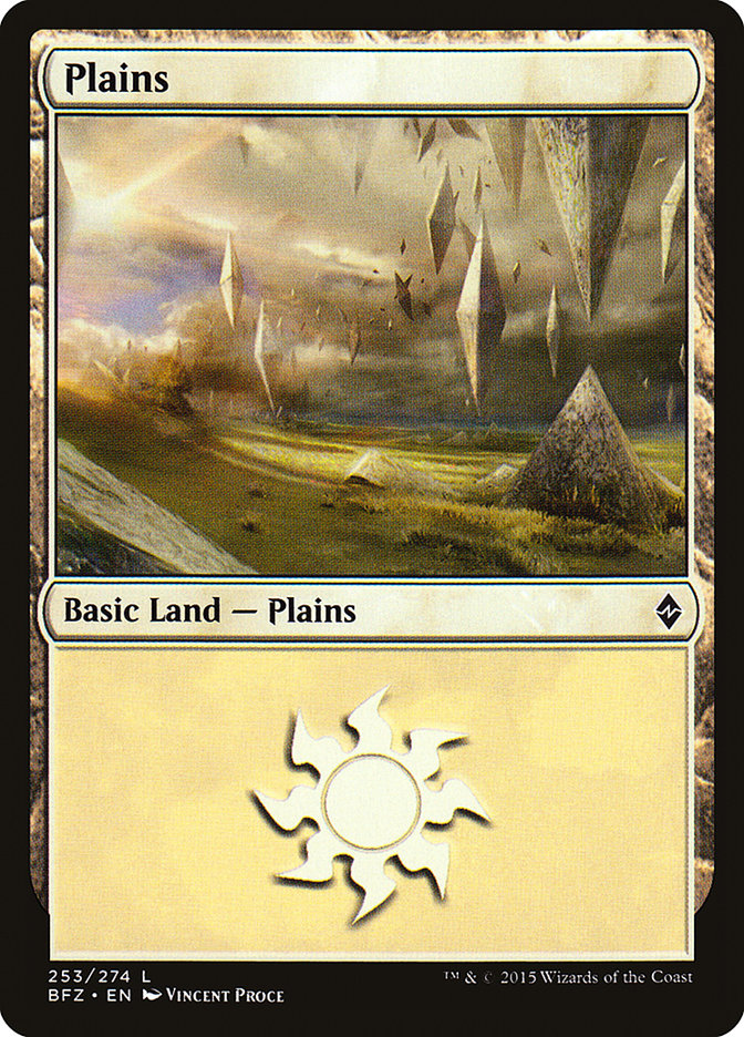 Plains (253) [Battle for Zendikar] | Total Play