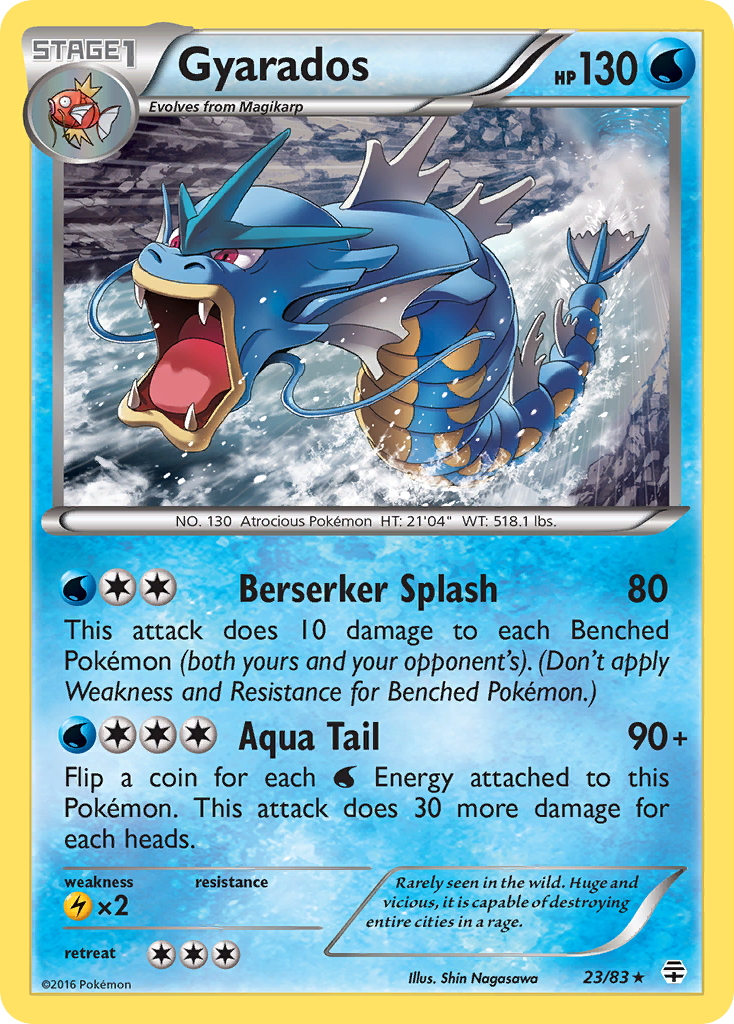Gyarados (23/83) [XY: Generations] | Total Play