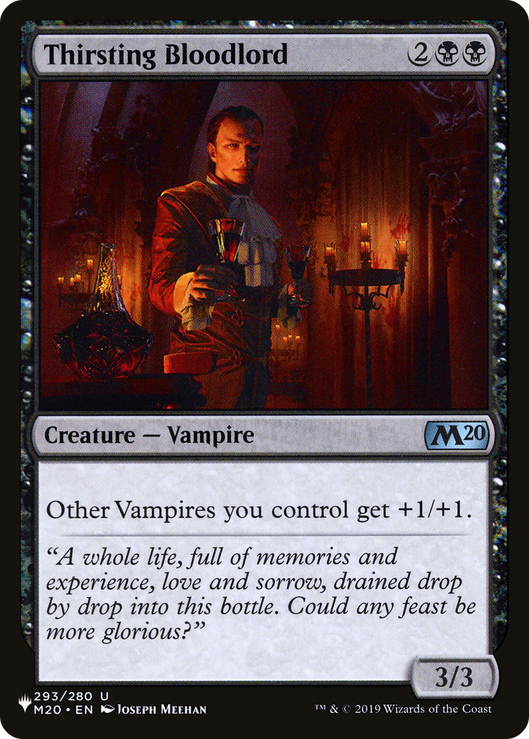 Thirsting Bloodlord [The List] | Total Play