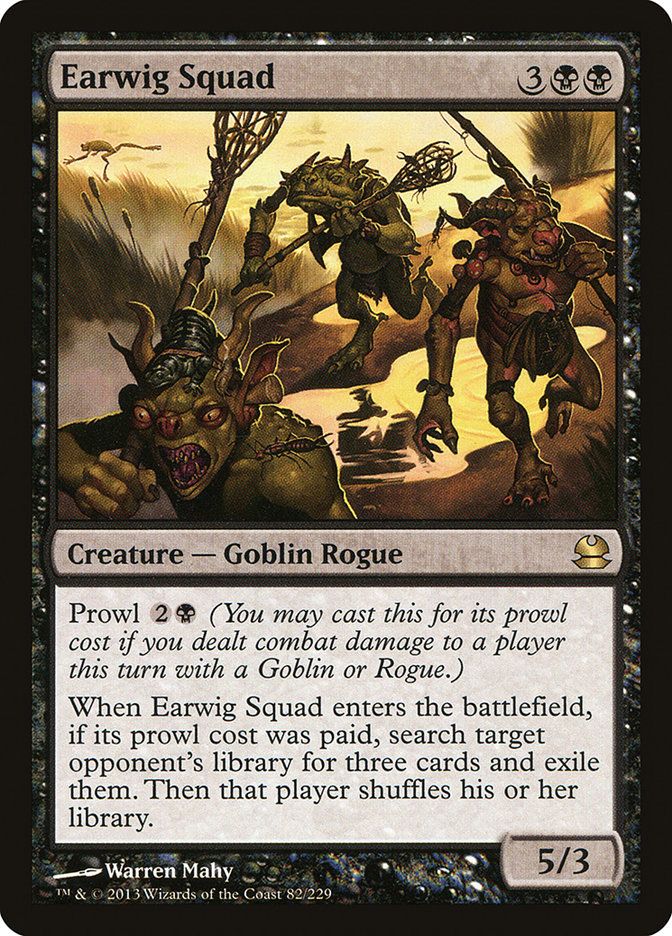 Earwig Squad [Modern Masters] | Total Play