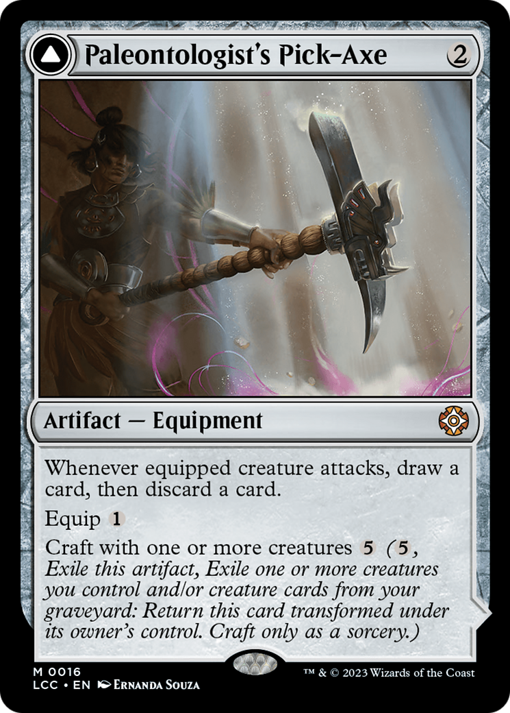 Paleontologist's Pick-Axe [The Lost Caverns of Ixalan Commander] | Total Play