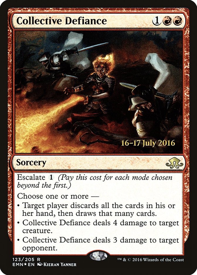 Collective Defiance [Eldritch Moon Prerelease Promos] | Total Play