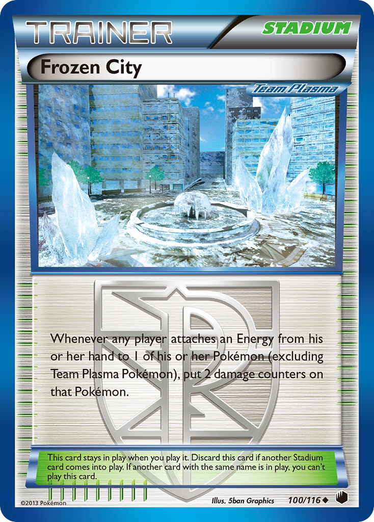Frozen City (100/116) [Black & White: Plasma Freeze] | Total Play