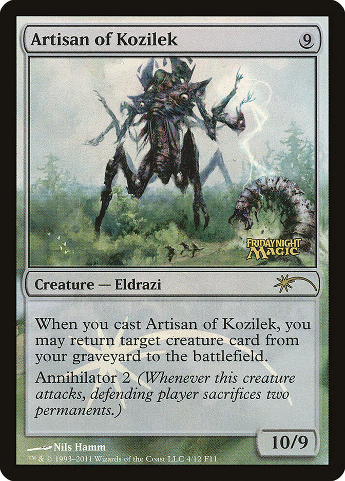 Artisan of Kozilek [Friday Night Magic 2011] | Total Play