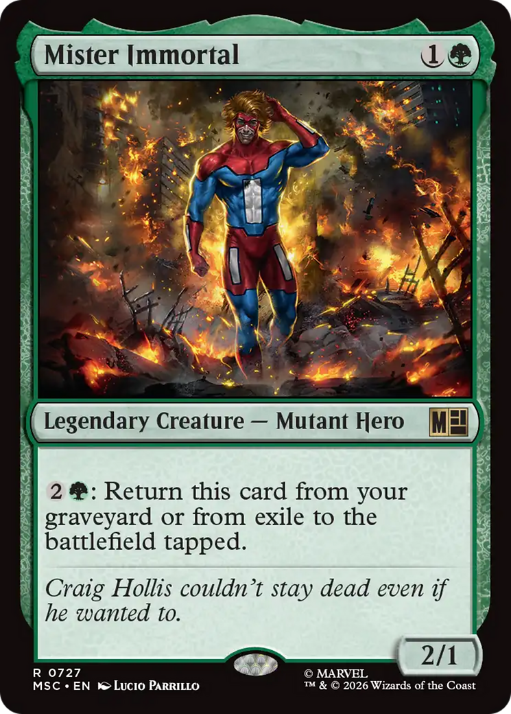 Mister Immortal [Marvel Super Heroes Commander] | Total Play