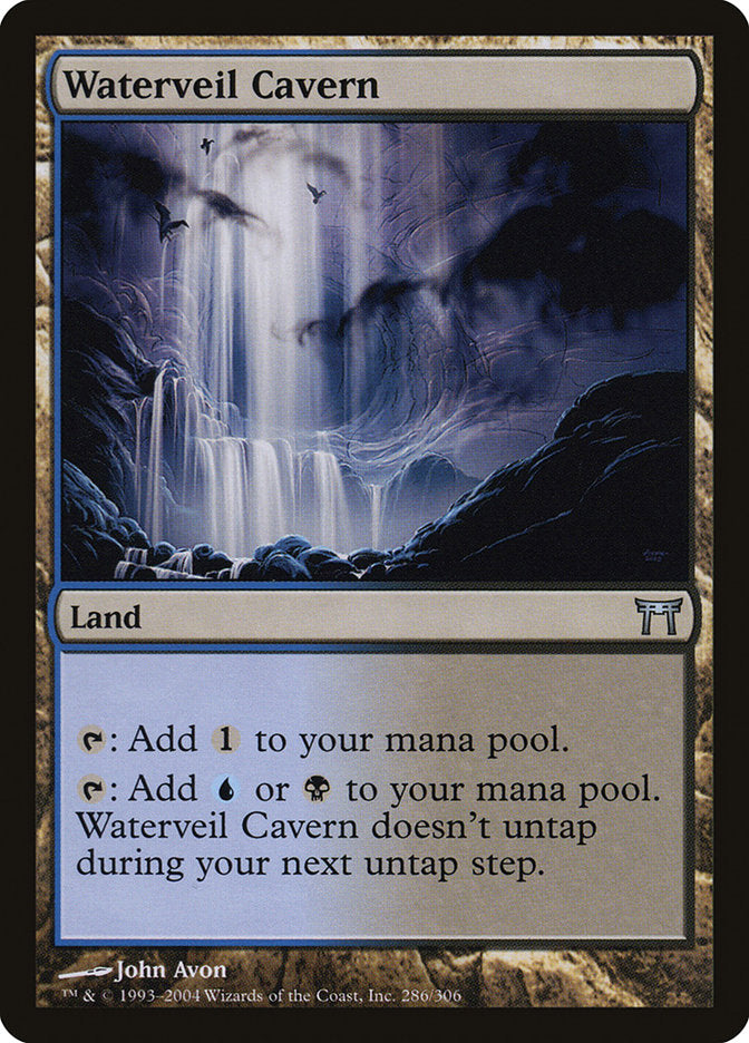 Waterveil Cavern [Champions of Kamigawa] | Total Play