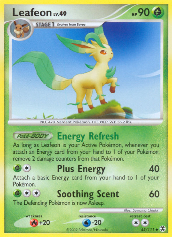 Leafeon (45/111) [Platinum: Rising Rivals] | Total Play