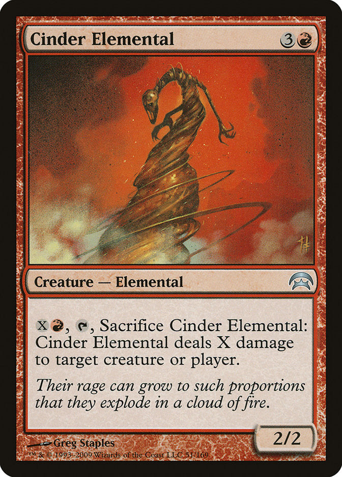 Cinder Elemental [Planechase] | Total Play